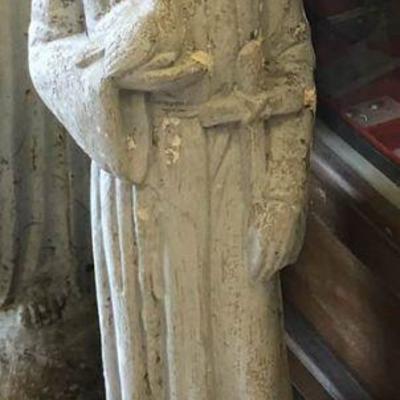 https://www.ebay.com/itm/114154241705 LAN792 St Francis cement Statue 26 inches $40