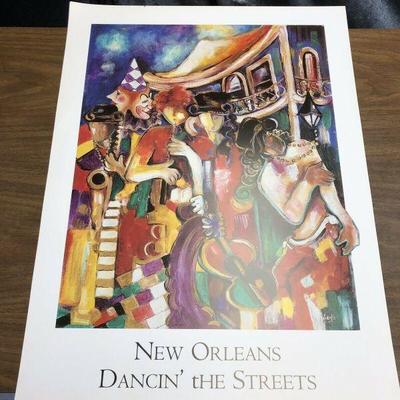 https://www.ebay.com/itm/124082605705 LAN758: NEW ORLEANS DANCIN' tHE STREETS by Jeni Genter Nattie Noodle