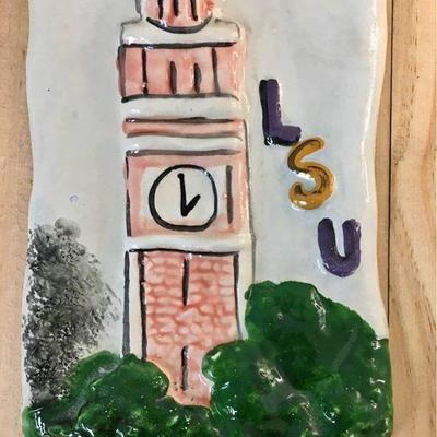 https://www.ebay.com/itm/114176779974 KB0097: Loyola University on Plaster by Jenise $10