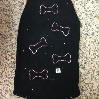 https://www.ebay.com/itm/124140002104 KB0060M: Bedazzled Dog Clothing Pink Bones Medium (2)