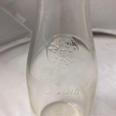 https://www.ebay.com/itm/114167548584 LAN9934 Mass Seal Clear Milk Bottle Local Pickup