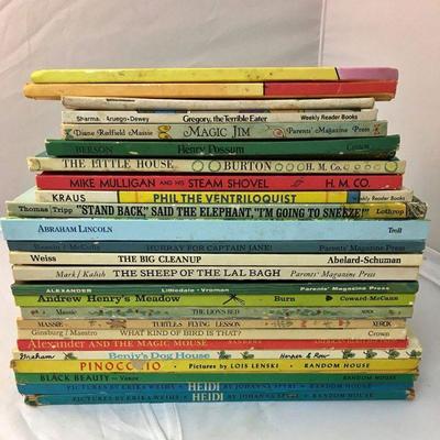 https://www.ebay.com/itm/114182845913 KB0100: Lot of Vintage (1930's - 1990's) Children's Books, 25 $20