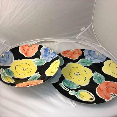 https://www.ebay.com/itm/124131282033 LAN9965: Pier One Serving Plate and Bowl $20