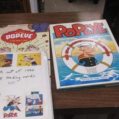 https://www.ebay.com/itm/114168092176 Box070AH LOT CONTAINS 2 POPEYE THE SAILOR MAN COMIC STRIP IN HARD BOUND BOOK FORM BOOKS AND 1 SET...