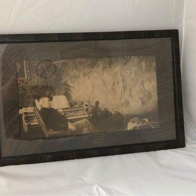 https://www.ebay.com/itm/114159959592 LAN9987: Framed Antique Print $20 Local Pickup