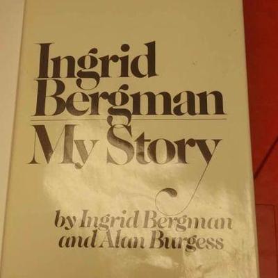 https://www.ebay.com/itm/124124397945 RAFE00002: INGRID BERGMAN AUTOBIOGRAPHY MY STORY FIRST EDITION HARD COVER BOOK $10.00