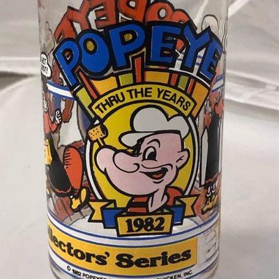 https://www.ebay.com/itm/124138327664 LAN9951: 1982 Popeye's Character Glass $10 Local Pickup