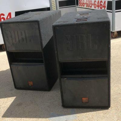 https://www.ebay.com/itm/124118020854 DM3003: (2) JBL MP255S MPro 200 Series 2x15 500W Subwoofer Speaker - Not Tested