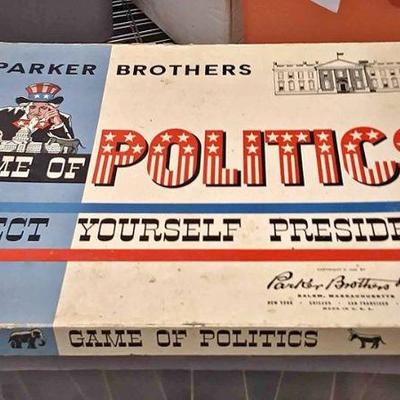 https://www.ebay.com/itm/114167772750 BOX074B VINTAGE PARKER BROTHERS BOARD GAME 1952 GAME OF POLITICS (MAY be missing pcs) $10