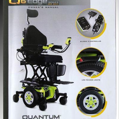 Q6 EDGE 2.0 I LEVEL QUANTUM POWER CHAIR:  State of the Art!  The most advanced chair from Quantum featuring all the extras such as Tru...