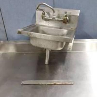 Wallmount hand wash sink