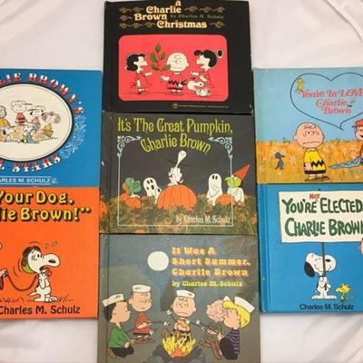 https://www.ebay.com/itm/114193587220	KB0102: Lot of Hardback Charlie Brown Books (1960's - 1970's), 7 pieces $20

