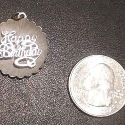 https://www.ebay.com/itm/114189642659	RX4152004 STERLING SILVER 925 HAPPY BIRTHDAY CHARM $10 WE CAN MAIL THIS TO FIRST CLASS FOR $5.00...