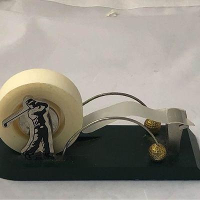 LAN9977: Golf Tape Dispenser 1-2 Pounds $5 Pay online by Venmo: @Rafael-Monzon-1, PayPal Email: Agesagoestatesales@Gmail.com, or Square...