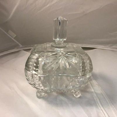 LAN9942: Antique Cut Glass Candy Dish Local Pickup $5 Pay online by Venmo: @Rafael-Monzon-1, PayPal Email: Agesagoestatesales@Gmail.com,...
