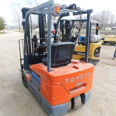 #Toyota Electric Fork Lift...