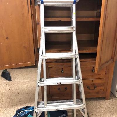 Was $95, now $47.50!  Scaffolding ladder, new $300!