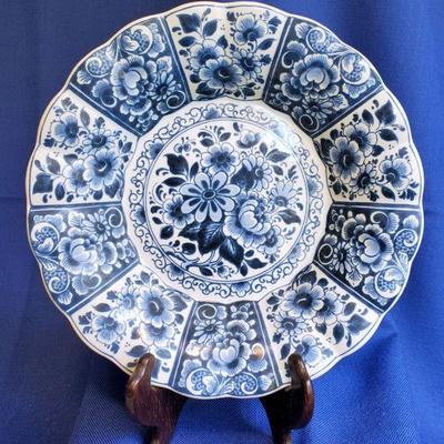 Lot 93: Delft Bowl with hanging holes $30