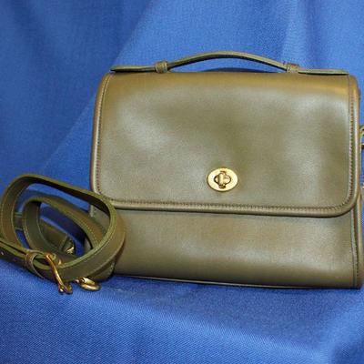 Lot 62 Olive Coach Bag $30