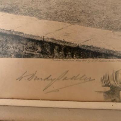 W. Dandy Sadler's Signature