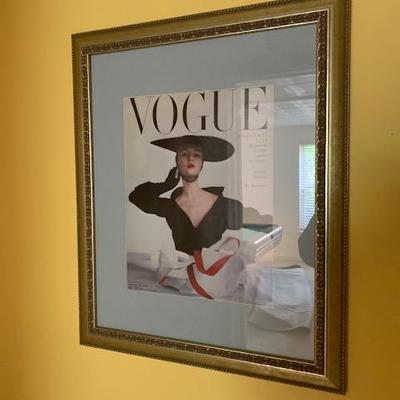 Vogue Framed Print $25
