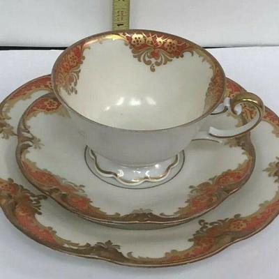 https://www.ebay.com/itm/123952007898	AH3010: Henseler Bavaria Cup and Saucer w/ Salad Plate Fine China Rust $20
