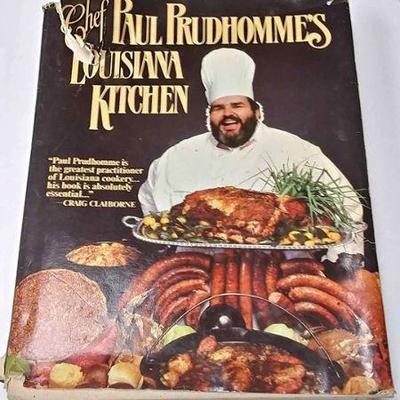 AB0223 CHEF PAUL PRUDHOMME'S LOUISIANA KITCHEN COOKBOOK$10.00   HARD COVER BOX 76 	Pay online by Venmo: @Rafael-Monzon-1, PayPal Email:...