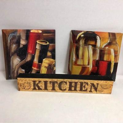 PA052: Kitchen Artwork Local Pickup $10	Pay online by Venmo: @Rafael-Monzon-1, PayPal Email: Agesagoestatesales@Gmail.com, or Square Call...
