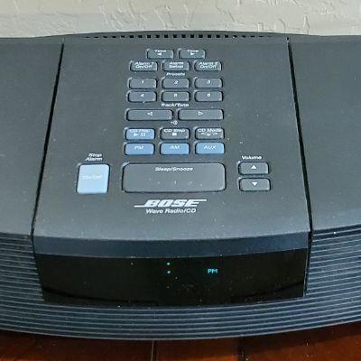 #8 - Bose Radio/CD Player/Alarm Clock, works great, Model AW-RC1P, sounds great ($39)