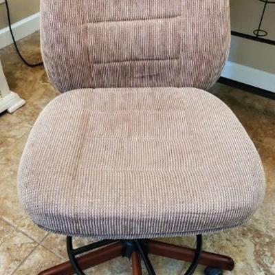 #15 - Office / Drafting Chair - swivel, clean cloth, adjustable height ($35)