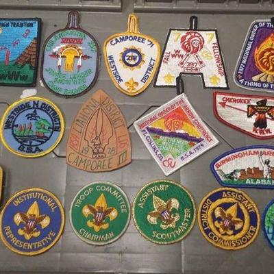 https://www.ebay.com/itm/124166165837	AB0278 LOT OF 17 VINTAGE BOY SCOUTS OF AMERICA PATCHS $40.00   MORE BOX 70 AB0278
