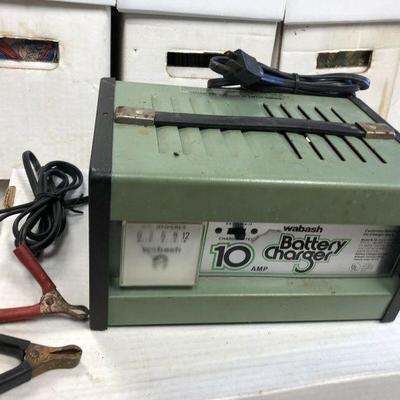 https://www.ebay.com/itm/124168326459	LAN9929: Wabash Battery Charger 10 AMP 12 V $10	Buy-it-Now
