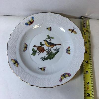 https://www.ebay.com/itm/124169363793	LAN9811: Herend Hungary Hand Painted Plate 2 Birds 1518 Ro 16 24	Auction
