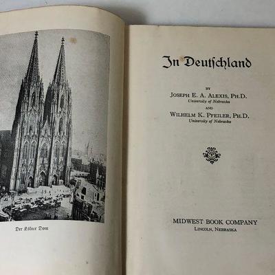 https://www.ebay.com/itm/124169075046	LAN9802: 1930 In Deutfchland By Joeph E A Alexis 	Auction
