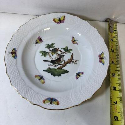 https://www.ebay.com/itm/124169366044	LAN9812: Herend Hungary Hand Painted Plate 2 Birds 1518 Ro 16  	Auction
