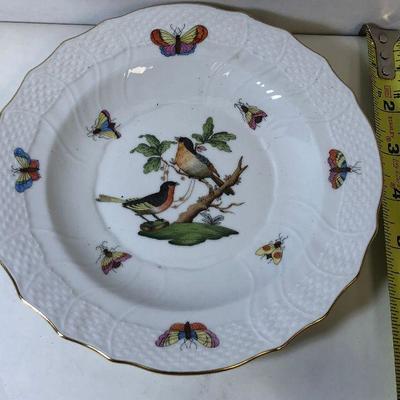 https://www.ebay.com/itm/124169193598	LAN9809: Herend Hungary Hand Painted Plate 2 Birds 1518 Ro 16 24	Auction
