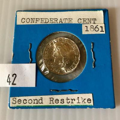 Confederate Cent 1861