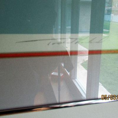 $95,00 SIGNED AND NUMBERED TITLED "AIRBORNE"  35X28  SILK SCREEN  132/275