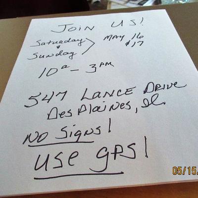 Estate sale photo
