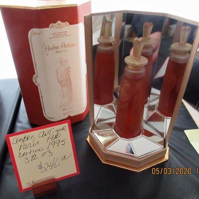 $240.00  AMBRE ANTIQUE PARIS 1910  EDITION 1995  3 FL OZ, WITH BOX