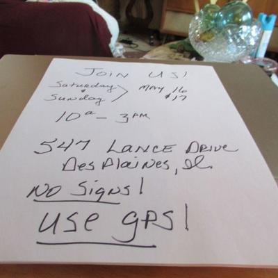 Estate sale photo