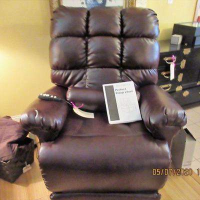 leather lift chair $1,300.00