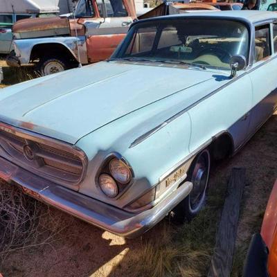 1146	
1962? Chrysler New Yorker
VIN: 23117250 key in ignition
Vehicle being sold on application for duplicate title.
Title not in hand....