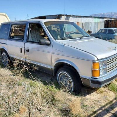 3060: 3061: Year: 1984
Make: Dodge
Model: Caravan
Vehicle Type: Van
Mileage:
Plate:
Body Type: 3 Door Van
Trim Level: LE
Drive Line: 4WD...