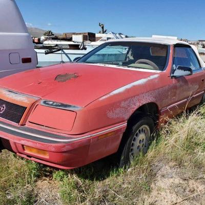 2056	
1990 Chrysler LeBaron GTO
Chrysler LeBaron GTO
Year: 1990
Make: Chrysler
Model: Lebaron
Vehicle Type: Passenger Car
Mileage:...