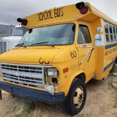 Chevrolet School Bus Chevrolet School Bus Chevrolet School Bus VU