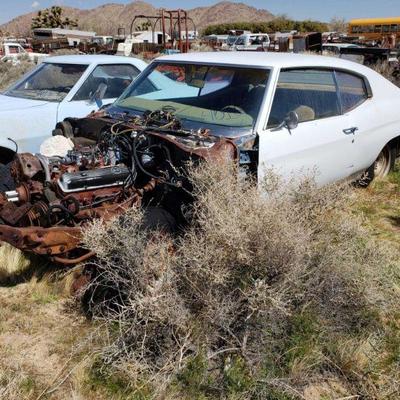 Chevrolet Chevelle VIN: 136371K235299
Vehicle being sold on application for duplicate title.
Title not in hand.
DMV fees $59 for non op...