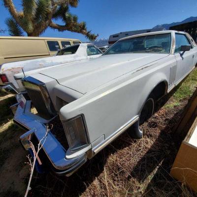 2078	
1976 Lincon Continental Mark 5 Coupe
1976 Lincon Continental Mark 5 Coupe, VIN: 7Y89S847216, Mileage: 6,592 TMU
Vehicle being sold...