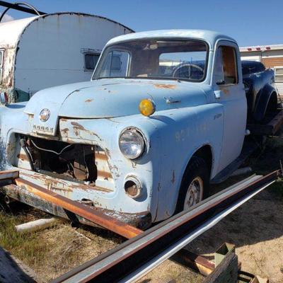 Dodge Flatbed Pickup VU Mileage: 60,035 TMU Cant Read VIN TAG