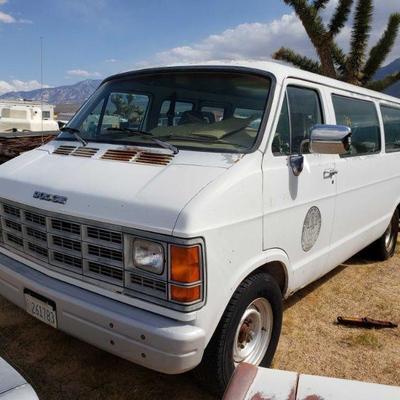 1034: 	
1990 Dodge Ram Wagon Van
Year: 1990
Make: Dodge
Model: Ram Wagon
Vehicle Type: Van
Mileage:
Plate:
Body Type: 3 Door Van;...